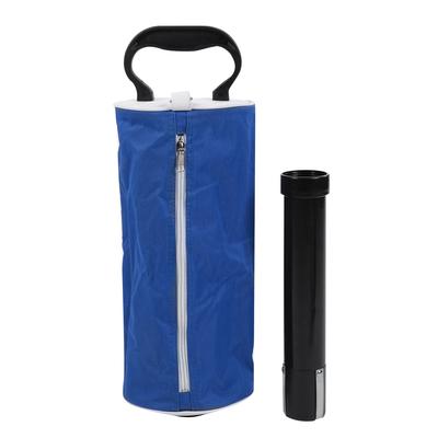 Portable Golf Ball Picker Pick Up Bag Pocket Scooping Device Storage Bag(blue)