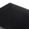 100 Ring Lady Jewelry Display Storage Box Case Tray Show Organiser Holder Black#