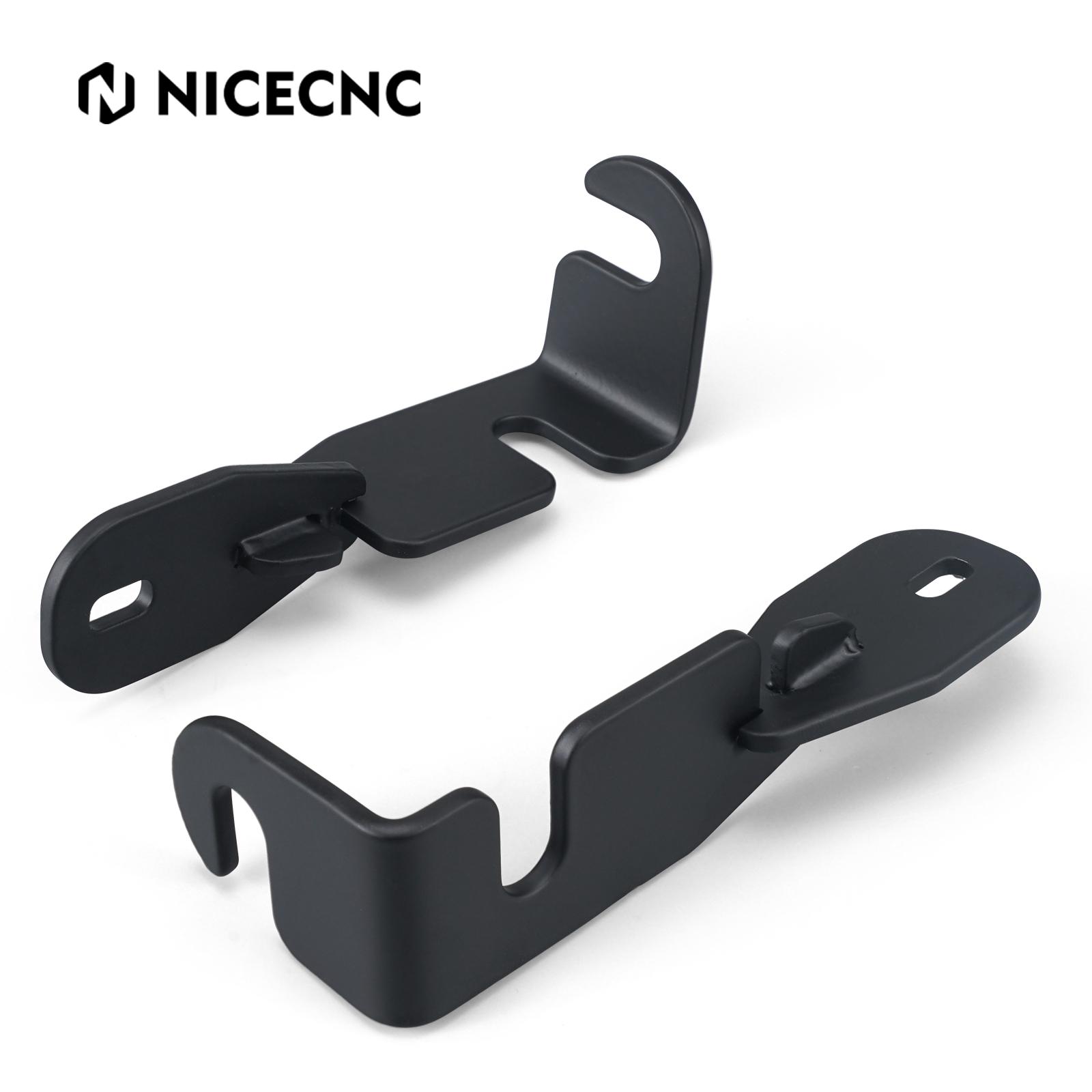 NICECNC For Can Am Maverick X3 3 Inch Steel Upgrade Cool Door Latches Set For Canam Maverick X3 R RR Max R RR 900 HO 2017-2023