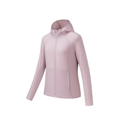 Running Series Hooded Soft Casual Simple Breathable Quick-Dry Sun Protection Jacket Women Jackets 162625604-2