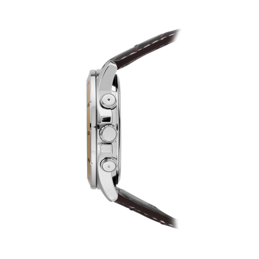 CASIO Men Standard Series 47mm Silver Watch MTP-1374L-7A MTP-1374L-7A