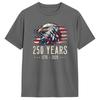 US 250Th Anniversary TShirts Unisex Cool Cotton Tee Shirt Round Neck Short Sleeve T Shirt Plus Size Tops