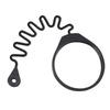 Fuel Tank Cap Cover Line Cable Wire with Ring Car Fuel Tank Cap Cover Line Cable 31336424 Black for Volvo S60 S80 S40 V40