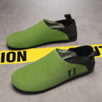 Canvas Shoes New Summer Breathable Casual Driving Shoes Lazy Cloth Shoes