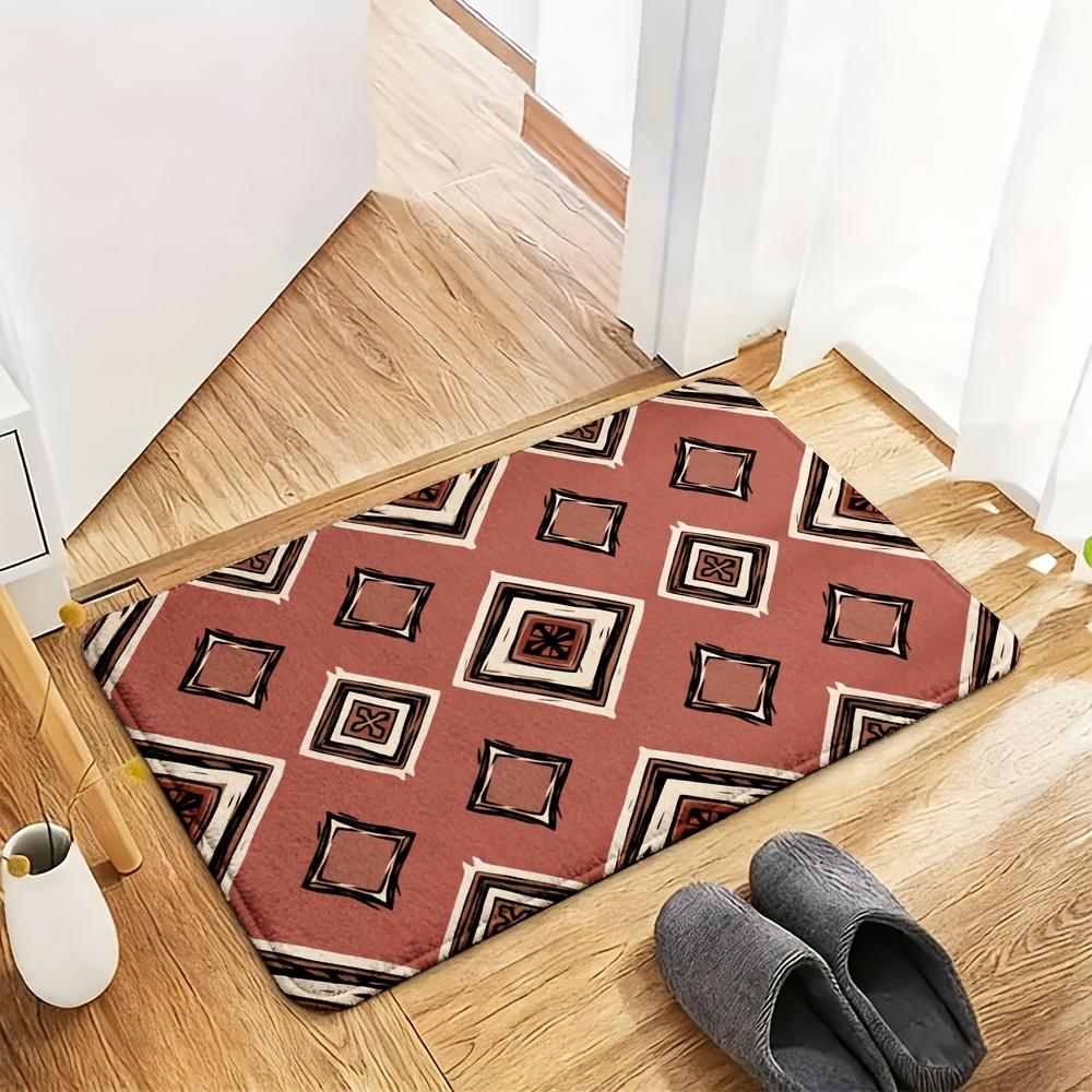 Luxurious Moroccan Geometric Doormat Mat for Entryway Home Decor Entrance Rug Bathroom Kitchen 40x60cm