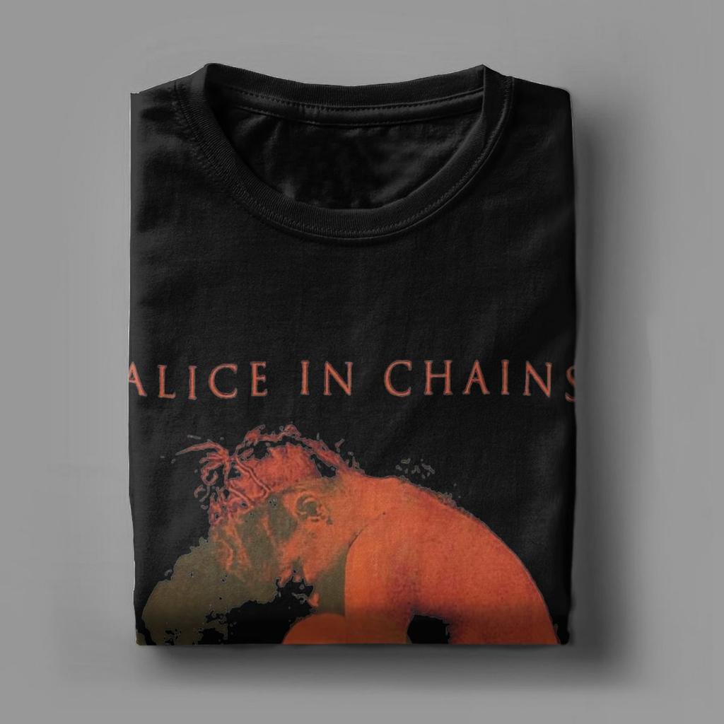 Tricou Bărbați Alice In Chains Hipster Bumbac Pur Tricou Mânecă Scurtă Tricou Gât Rotund Topuri Vară
