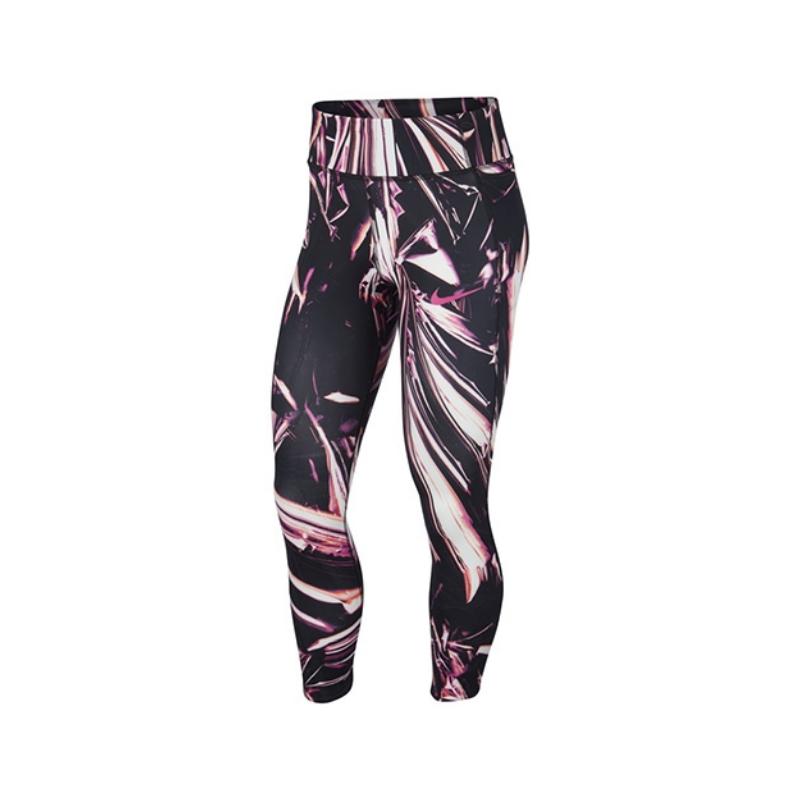 Nike Yoga Pants Women s Black Purple Moderate BV4378-601 M