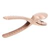 Stainless Steel Chestnut Cutter Tool Rose Gold Cross Shaped Comfortable Grip Easy Operation