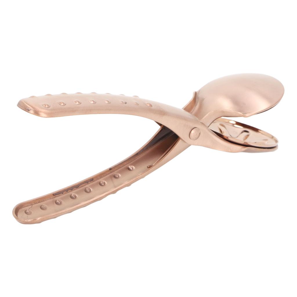 Stainless Steel Chestnut Cutter Tool Rose Gold Cross Shaped Comfortable Grip Easy Operation
