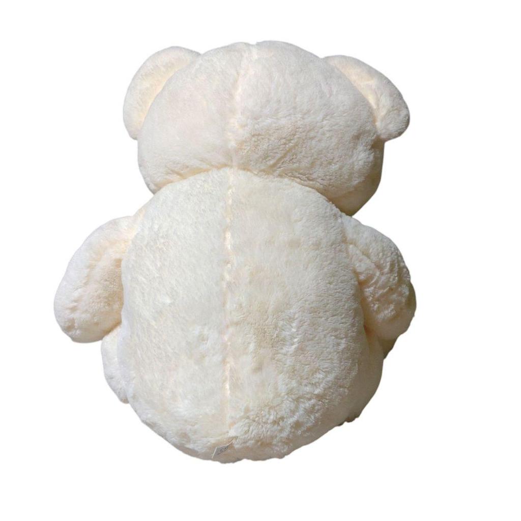 [USED] Cream-colored Teddy Bear, Off-White, Ivory, Extra Large, Big