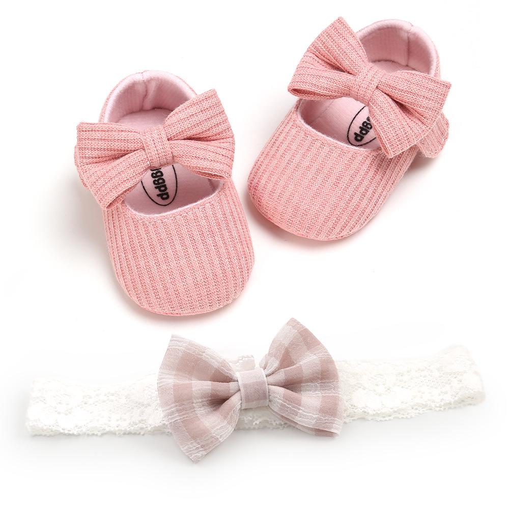 Soft Wool Princess Baby Girl Shoes with Small Flower, Ideal for 0-1 Year Olds