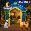 Ramadan Party Holiday DIY Decorations Ramadan Eid Mubarak Muslim/Islamic Decorations Model LED Lights Inflatable Toys Outdoor