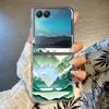 Building Mountain Pattern Phone Case For Motorola Razr 60 Ultra Razr 50 40 Ultra 60 50 40 Clear Shockproof Hard PC Folding Cover