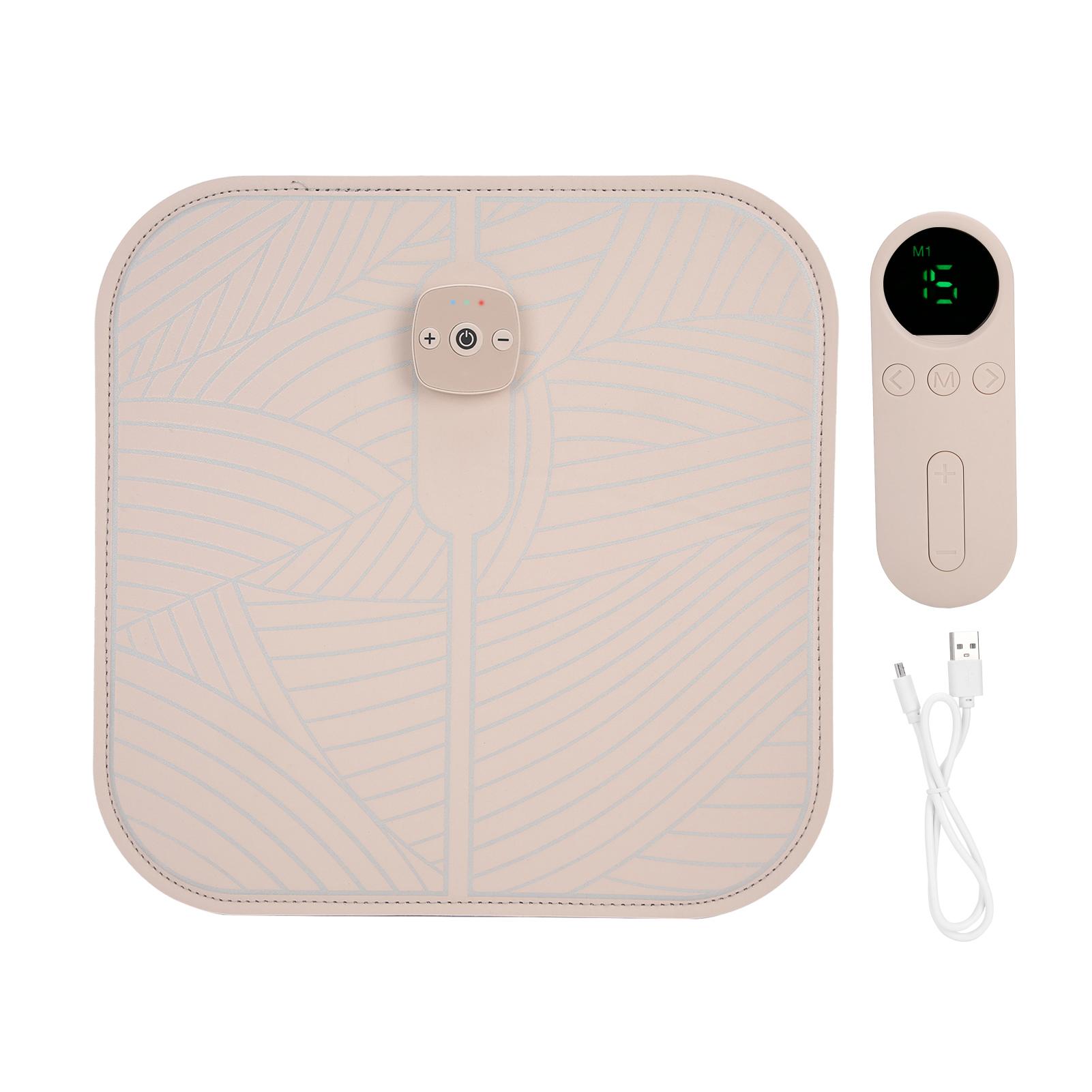 

Электрический регулируемый стимулятор для ног, массажер с дистанционным управлением, коврик-подушка для массажа ног EMS