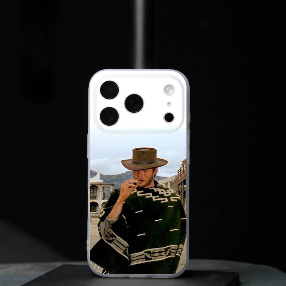 Clint EastwoodS Cowboy Art For iPhone 17,16,15,14,13,12,11,Pro,Max,Plus,Mini,SE4,E Magnetic For Magsafe Wireless Phone Case
