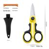 Portable Multifunctional Scissors for Dyneema Fishing Line