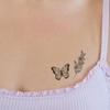 Flowers, Butterflies, Fingers, Collarbone, Small Pattern Tattoo Stickers, High-End Simple Tattoo Stickers
