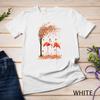 It's Fall Y'all Flamingo Thanksgiving Halloween Funny Unisex T-shirt
