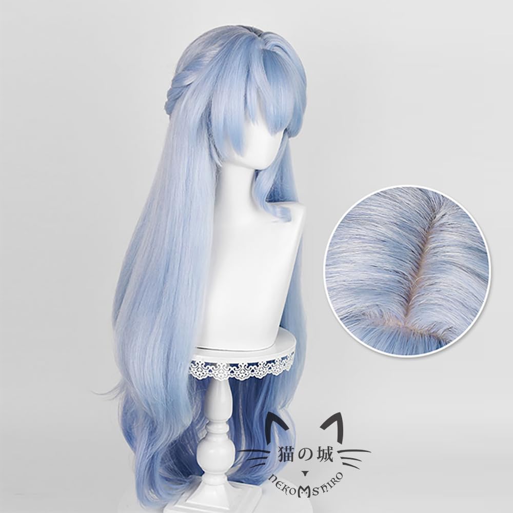 Collapse Star Rail Robin Cosplay Anime Costume Perfect for Parties and Includes Wig Net Cat's Castle Wig, Heat-Resistant, Accessory, Events,