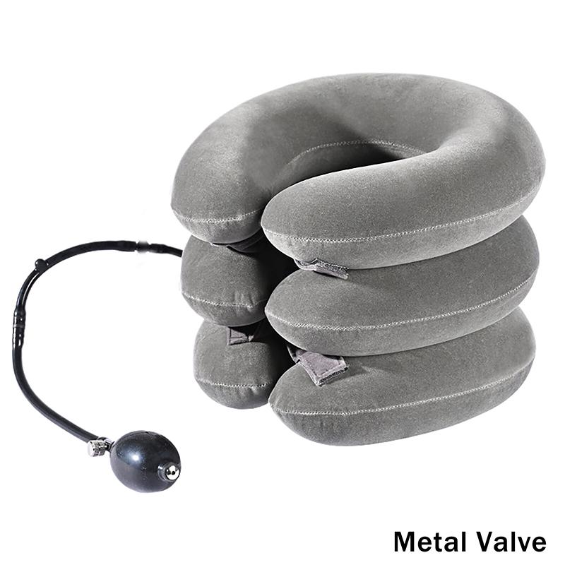 Comfortable Inflatable Air Neck Stretcher Cervical Neck Traction Brace Neck Massage Office For Home Relief Decompression