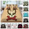 3D Skull Duvet Cover Sets Children Kid Home Bedroom Decor Fashion Bedding Set Microfiber Twin King Size Bed Sets