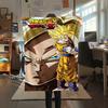Coperta in Flanella con Stampa Personaggi Dragon Ball, Alta qualità Confortevole per Tutte le Stagioni, Arredamento per la Casa, Calore e Comfort, Perfetta per Regali di Natale