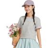 Deesha Girls' Summer Letter Embroidered Short Sleeve T-Shirt
