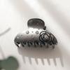 Bydaisy Pearl Gray Rounding Cubic Hair Clip Bh0530