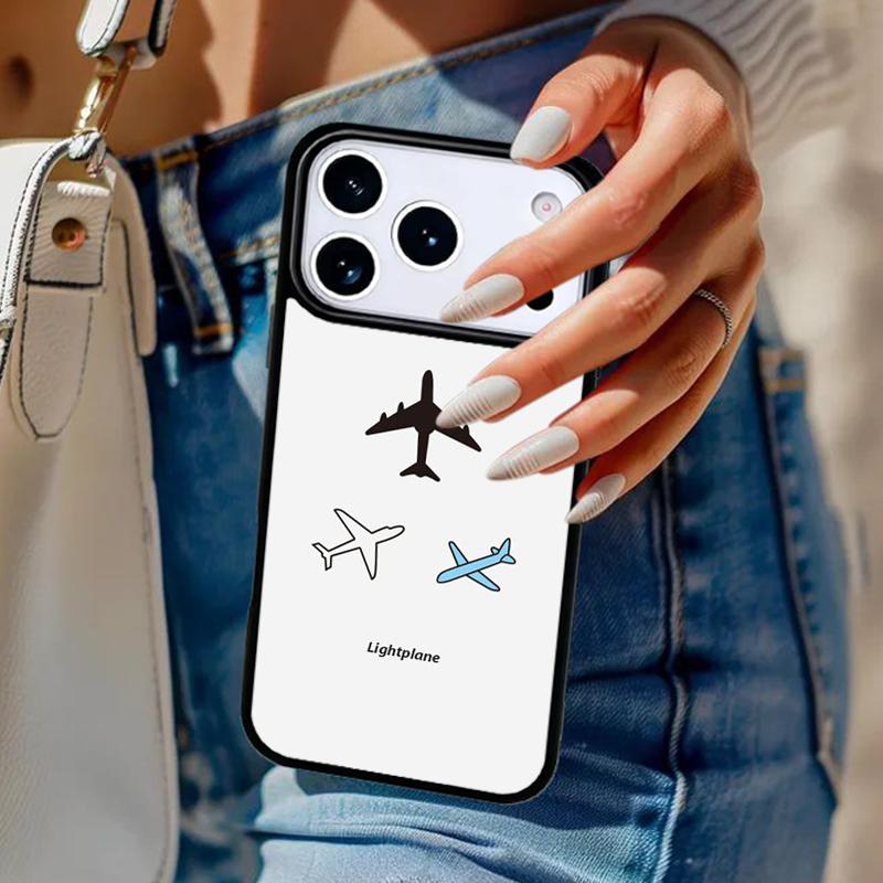 Travel the world of air plane paper Phone Case For iPhone 17 Air 14 15 13 12 Max Cover For Apple 16e 11 Pro Max Plus Coque