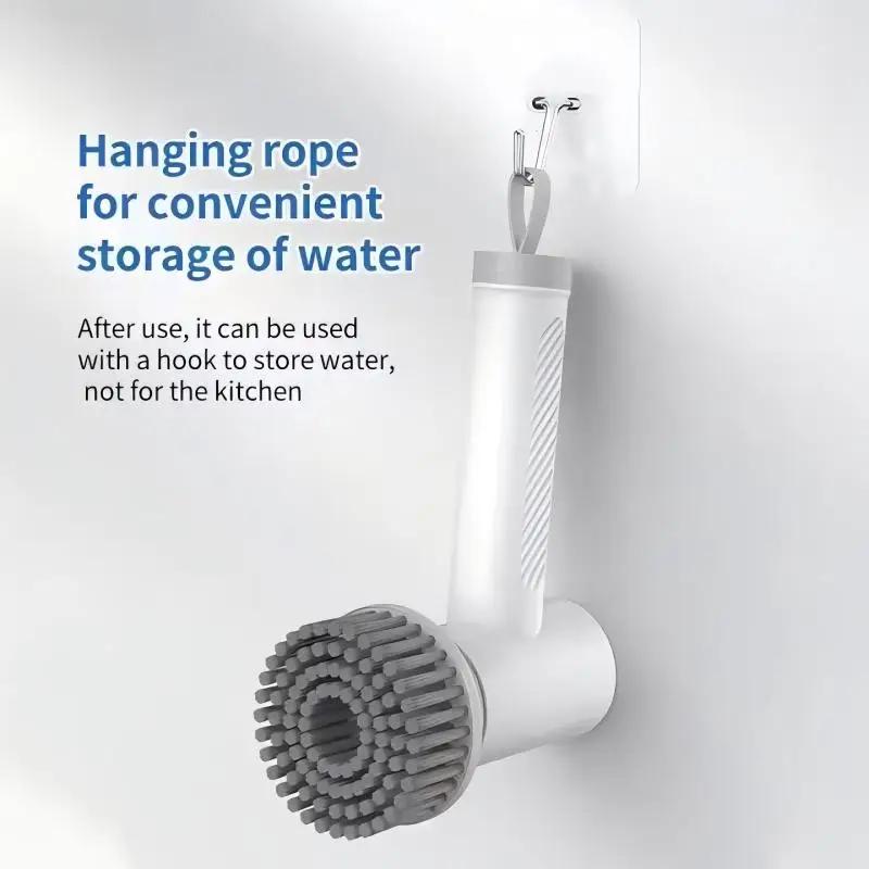 Multi-Functional Handheld Wireless Intelligent Electric Cleaning Brush Portable Floor Dish Smart Cleaning Brush For Home Living