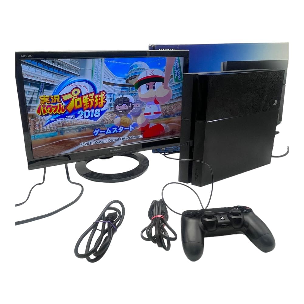 

PlayStation 4 Jet Black 500 ГБ (CUH-1100AB01) [Припинено] чорний