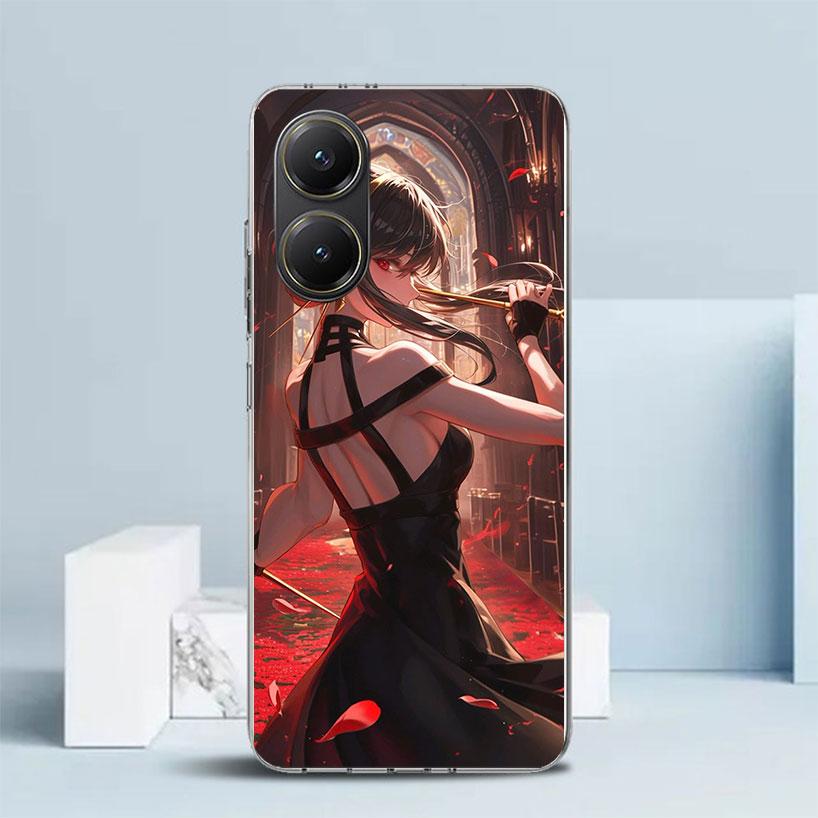 S-Spy Family Yor F-Forger Handyhülle Für Xiaomi Poco F7 Ultra X5 X6 X7 Pro M7 Redmi 15C 15 13C 13 12C 12 10C 10 10A 9 9C 9A 9T C