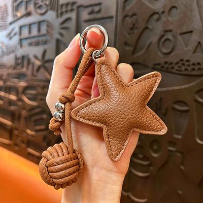 Bag Charm Handmade Star Woven Ball for Bags Boho DIY Bag Pendant Creative Gift for Women Bag Phone Accessories