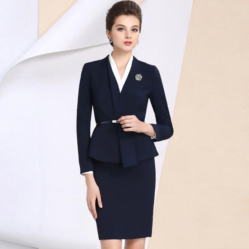 Women's Professional Long-Sleeve Suit Set