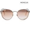 Sunglasses ML0182 34T Mirror Leather Strap Round Metal