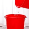 Kūnpài Thickened Red Portable Plastic Bucket