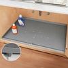 Sink Mat Moisture-Proof Tear-Resistant Waterproof Silicone Mat Leakage Corrosion Multipurpose under Sink Protection