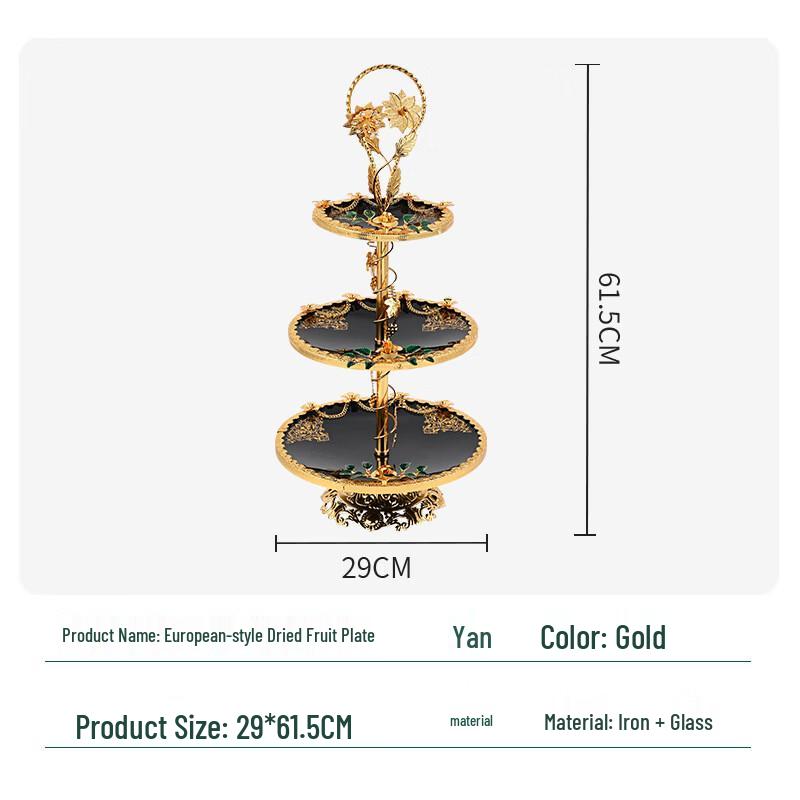 European Style Tiered Serving Platter