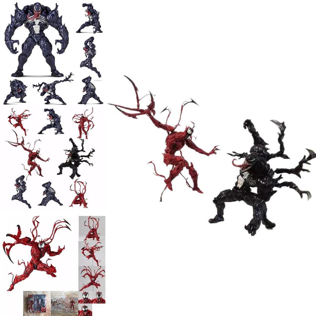 Bend Spiderman And Flex Venom Vs Carnage Action Figure Toys Doll 63inch