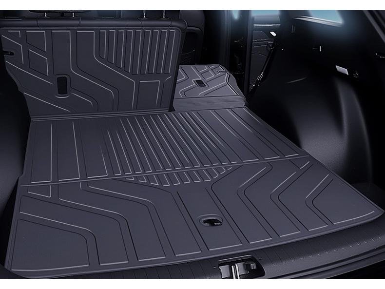 Haval Xiaolong MAX Trunk Mat, TPE 25, Second Gen One-Piece Tail Box Mat for Car Modification