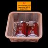 Multi-Purpose Square Plastic Baskets (10-Pack)