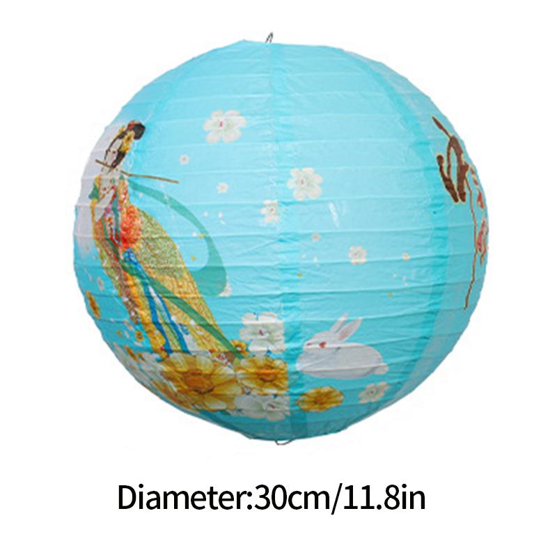 Paper Lantern Chinese Wedding Lantern Mid- Autumn Festival Lantern Decoration New Year 2025 Ornament Christmas Accessorie