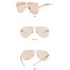 Y2K Vintage Metal Pilot Sunglasses UV400 Protection Punk Style Unisex Outdoor Driving Luxury Designer Shades