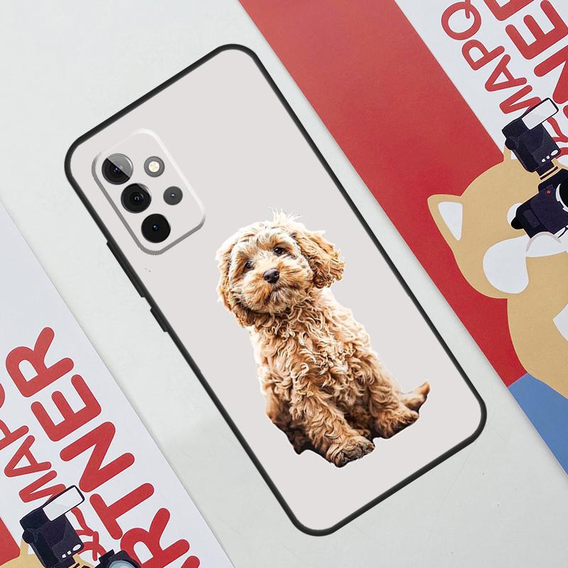 Cute Cockapoo Dog Case For Samsung Galaxy A36 A35 A55 A06 A16 A26 A56 A53 A32 A52 A33 A13 A14 A34 A54 A17 A15