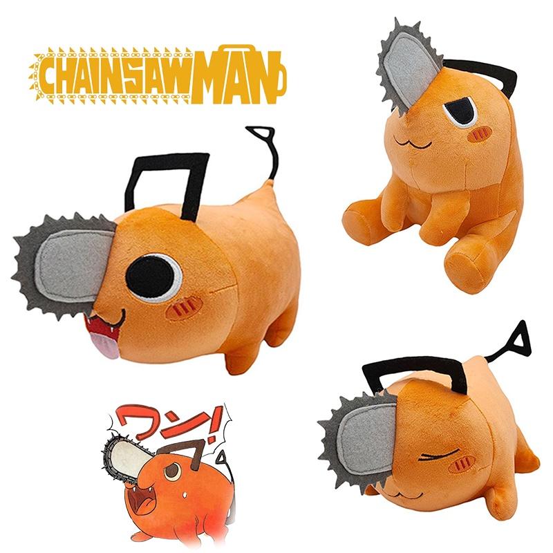 Squishy Chainsaw Man Pochita Plüschtier Stoffpuppe Kissen Weihnachtsgeschenk