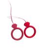 Silicone Colorful Phone Lanyard & Keychain with Anti-Lost Ring