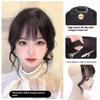 Synthetic Fake Bangs Hairpiece Clip Air Bang Extension Natural Heat Resistant For Women Daily Party