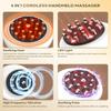 Shaping Massage Brush Meridian Comb With Infrared Heating Lymphatic Drainage Massager Anti Fat Quality Relief Back Pain