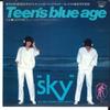 7inch Record SKY  Teens Blue Age  Kokoro Ga Hikishi ETP17060 EXPRESS 1980 Japan Japanese PopRock Used