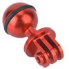 Metal 360 Degrees  Rotating   Head Holder Mount Photography Lamp Arm Base Adapter (Black)